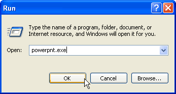 Run PowerPoint