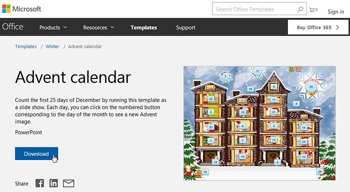 Click to download the template of your choice