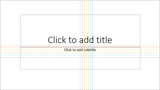 More guides added and recolored