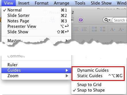 Static and Dynamic Guides options
