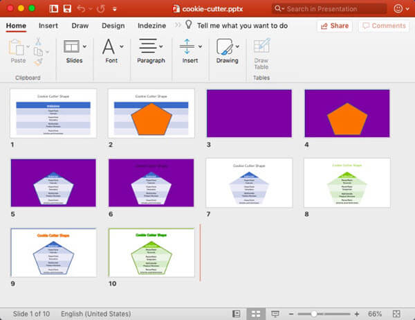 Slide Sorter View Slide Sorter View