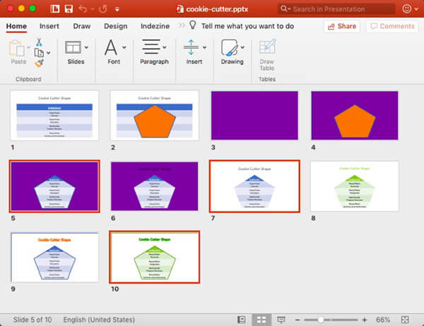 Select your slides Select your slides