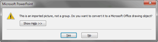 Do you want to ungroup? Do you want to ungroup?
