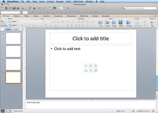 New slides inserted to the presentation