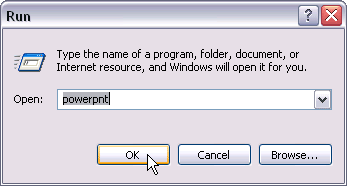 Run Dialog Box Run Dialog Box