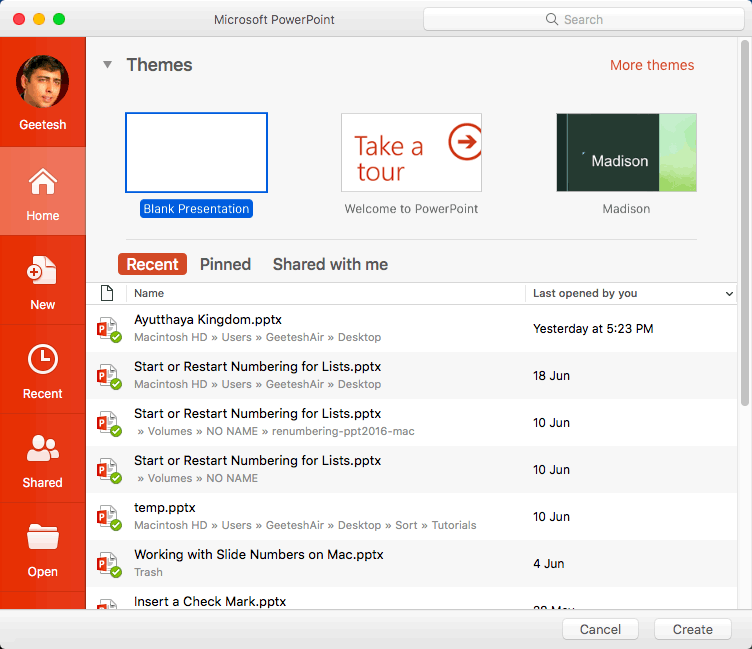 Presentation Gallery Presentation Gallery