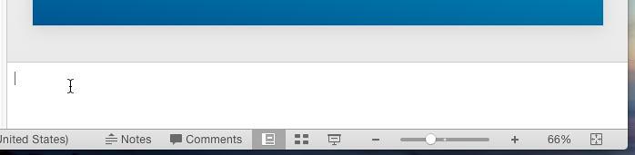 Add text within Notes Pane