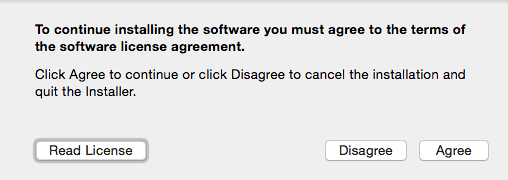 Accept the License Agreement Accept the License Agreement
