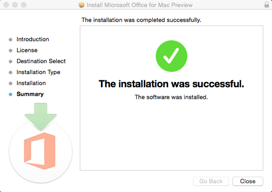 Installation succeeded Installation succeeded