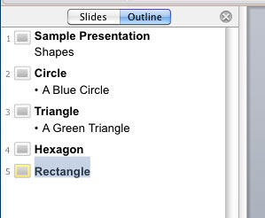 Moved Down by one level