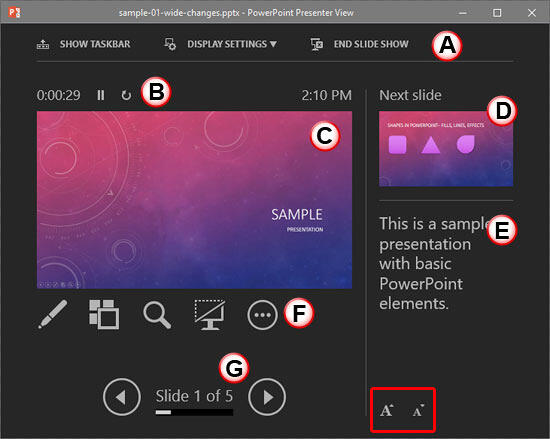 Presenter View Presenter View