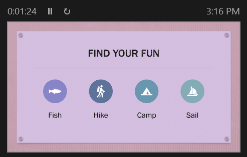 Slide Preview and Timer Slide Preview and Timer