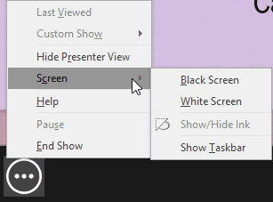 More slide show options More slide show options