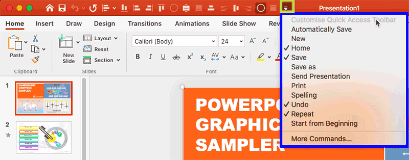 Plenty of commands on the QAT