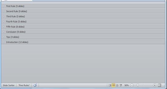 Collapsed Sections are easier to reorder Collapsed Sections are easier to reorder