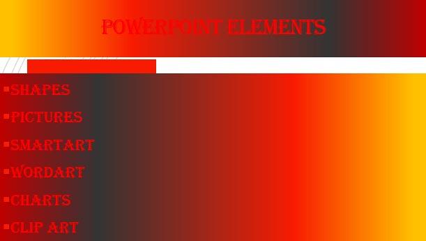 A slide that is hazardous to our vision A slide that is hazardous to our vision