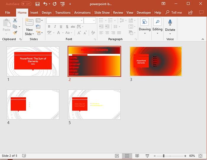 Slide selected within the Slide Sorter view Slide selected within the Slide Sorter view