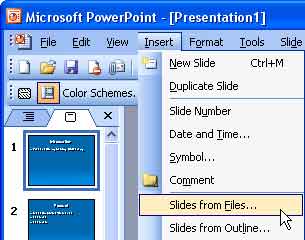 Slides from Files Slides from Files
