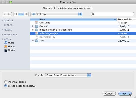 Choose a File dialog box Choose a File dialog box