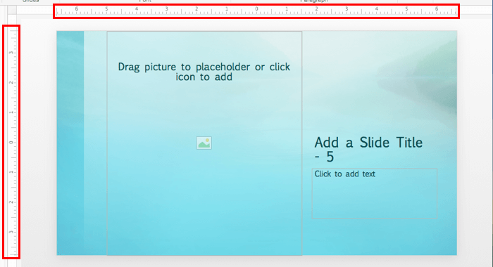 Rulers in PowerPoint 2016 for Mac Rulers in PowerPoint 2016 for Mac