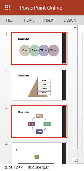 Select your slides Select your slides