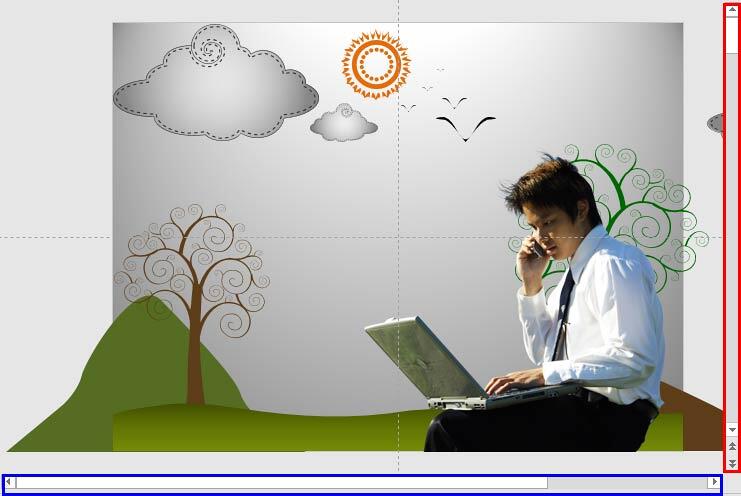 The Vertical Scroll Bar The Vertical Scroll Bar
