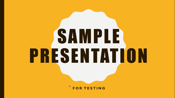 Slide Show view Slide Show view