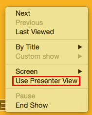 The More Options menu The More Options menu