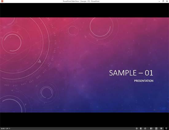 Slide Show within a window Slide Show within a window