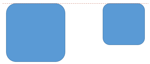 Repositioning the shapes