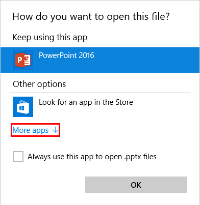 Choose a recommended program or browse Choose a recommended program or browse