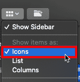 View as icons View as icons