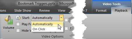 Play your video clip automatically