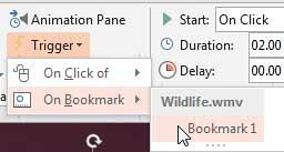 Trigger animation set to happen Trigger animation set to happen