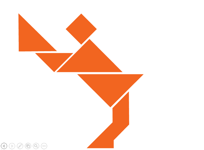 A Flash SWF movie playing in PowerPoint A Flash SWF movie playing in PowerPoint