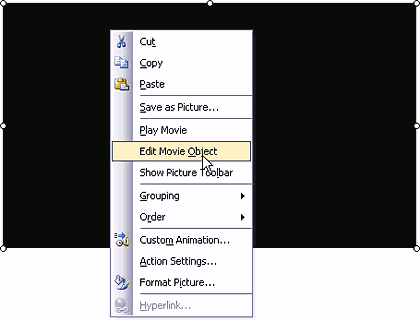 Edit Movie Object Edit Movie Object