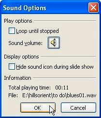 Sound Options Sound Options