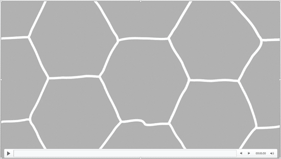 Video inserted on the slide Video inserted on the slide