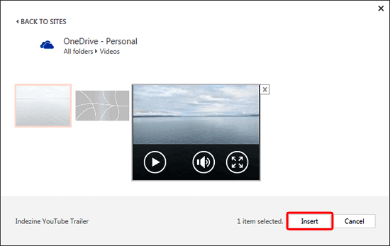 Larger preview of the video