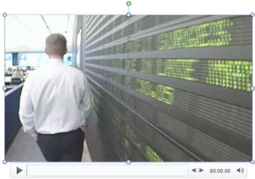 Video clip with a poster frame added