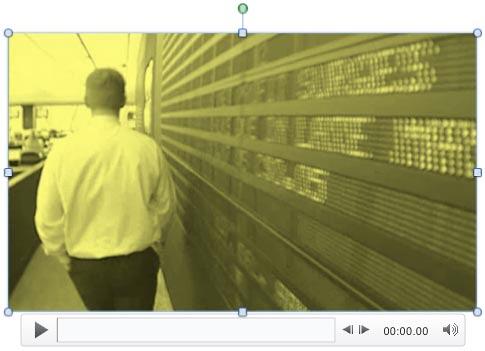 Selected movie recolored