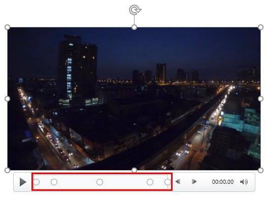 Video clip with multiple Bookmarks added Video clip with multiple Bookmarks added