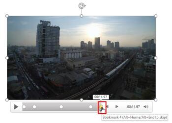 Remove Bookmarks from Video Clips in PowerPoint 2016 for Windows