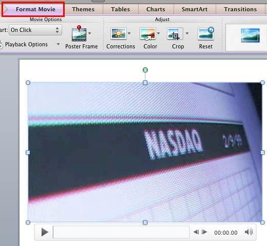 Movie clip with Poster Frame added