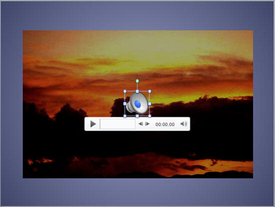Audio icon selected Audio icon selected