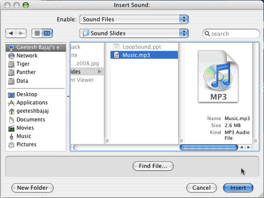 Insert Sound Insert Sound