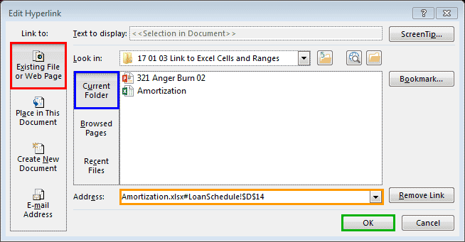 Link to a specific Excel cell from PowerPoint Link to a specific Excel cell from PowerPoint