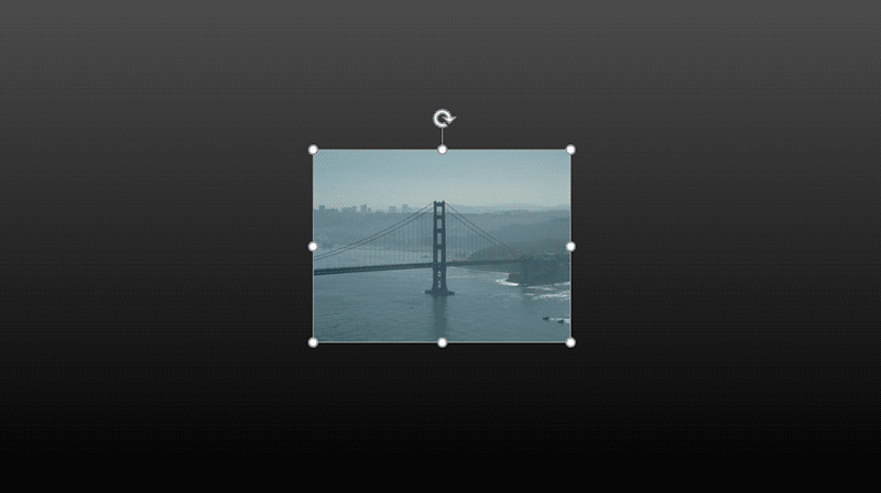 Picture centered on a slide Picture centered on a slide