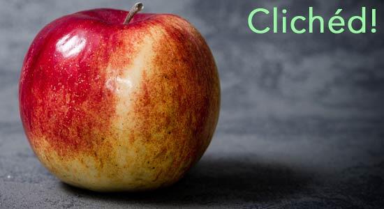 Don't overuse a visual thats been already saturated within the minds of the audience