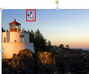 Cursor changes when Set Transparent Color option is selected